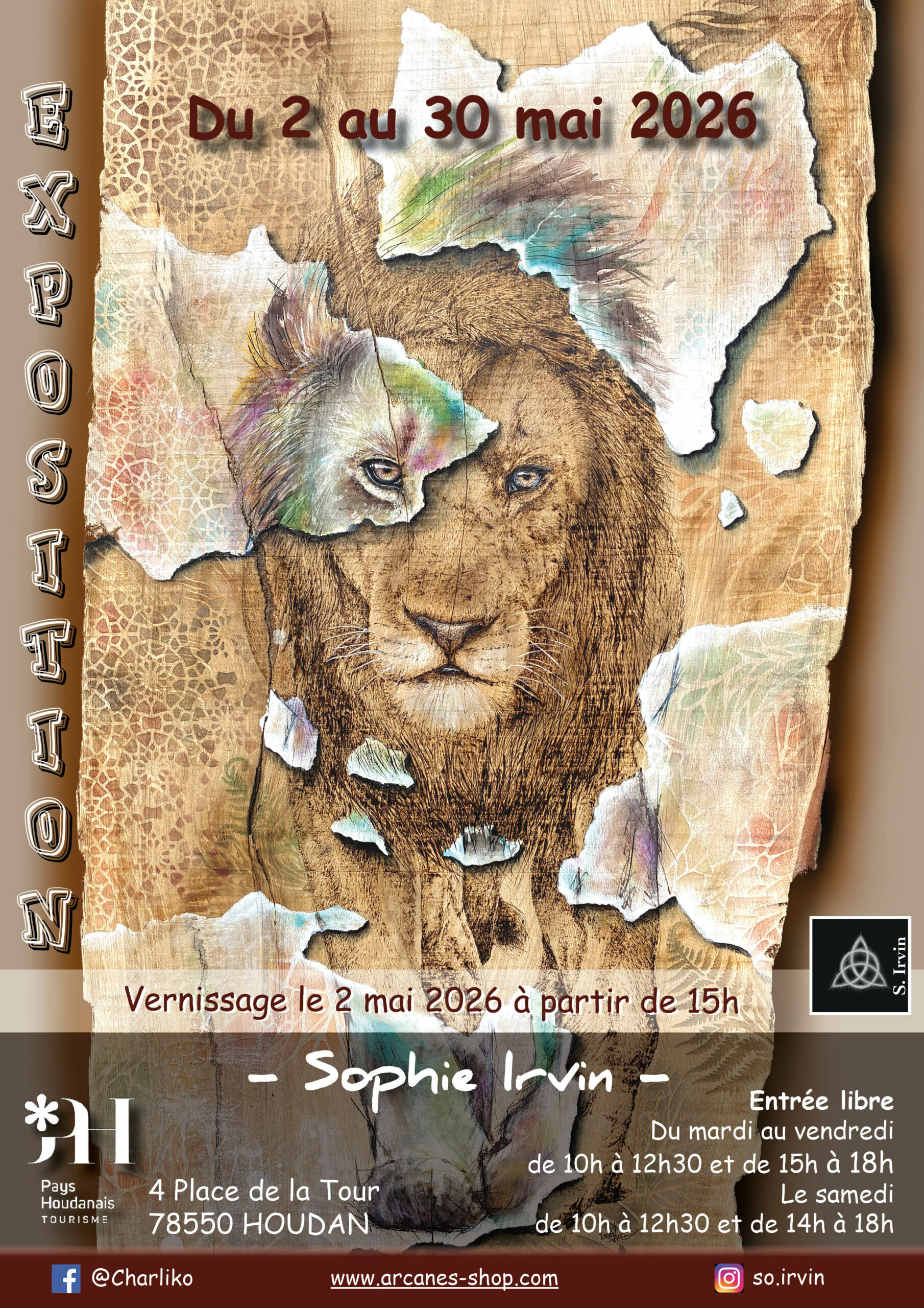 Exposition du mois de mai de Sophie Irvin