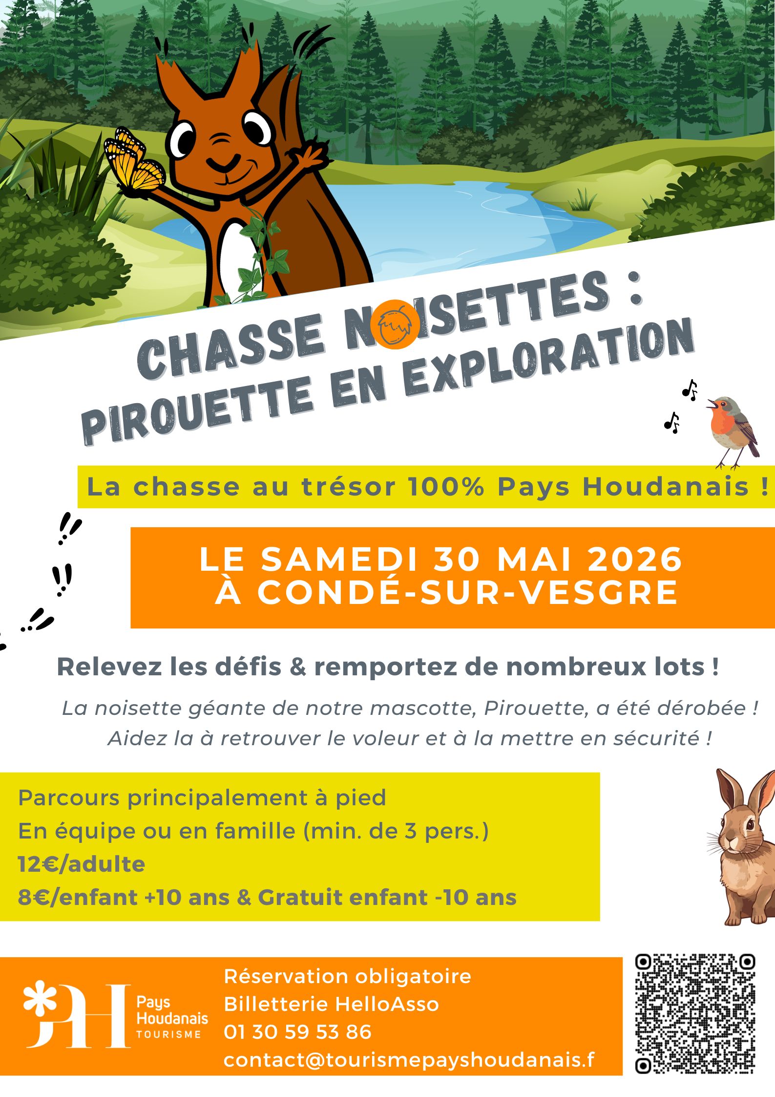 Chasse au trésor de l&rsquo;Office de Tourisme du Pays Houdanais