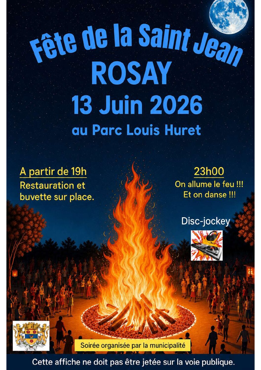 Fête de la Saint Jean à Rosay