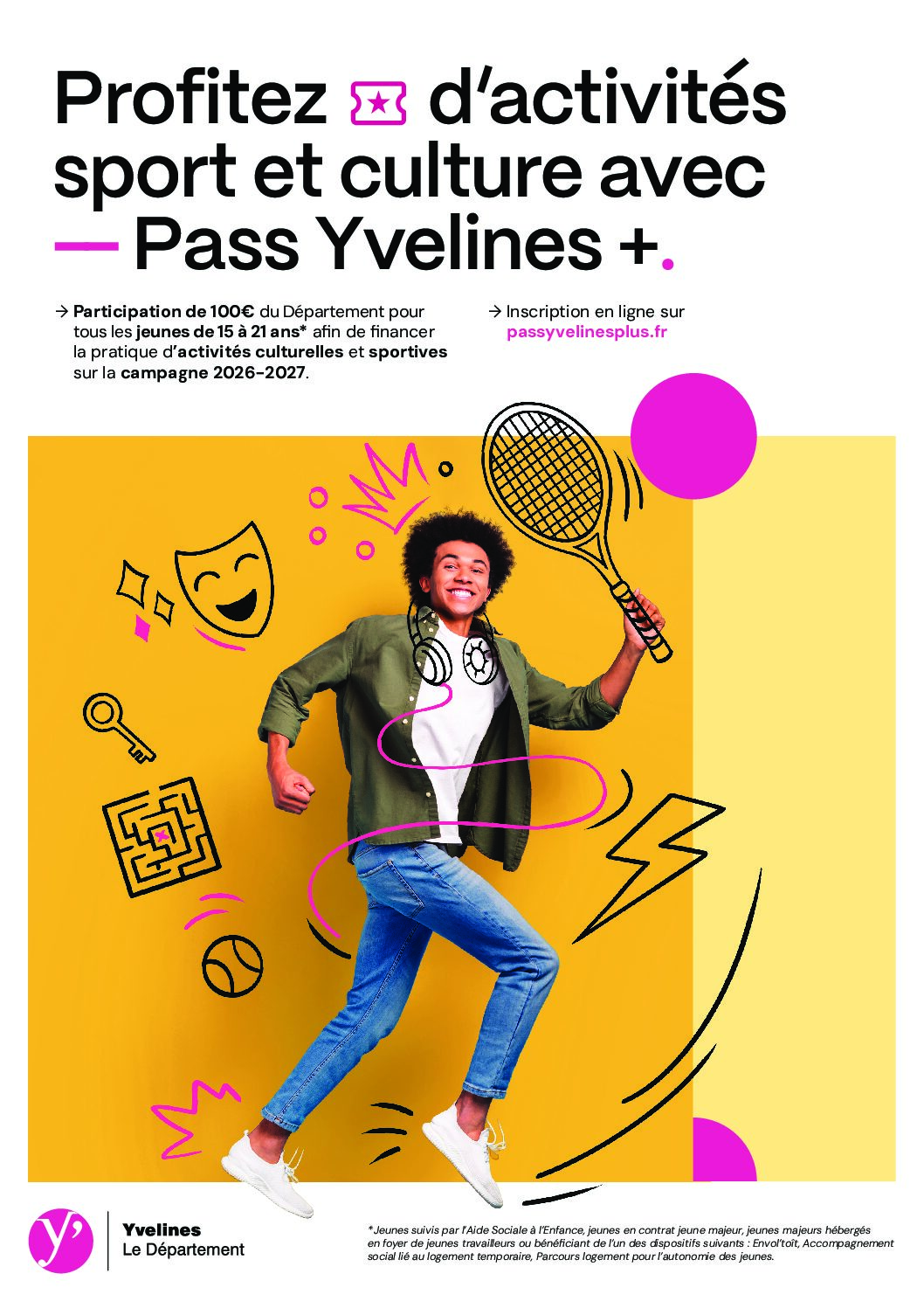 Profitez d’activités sport et culture avec le Pass Yvelines +